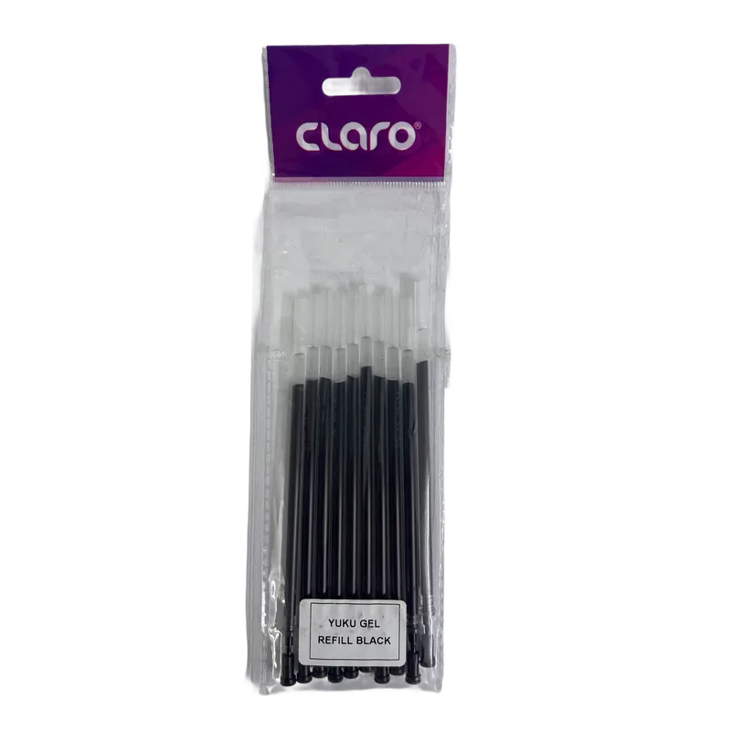 Claro Gel Pen Refill Black 1 Pack