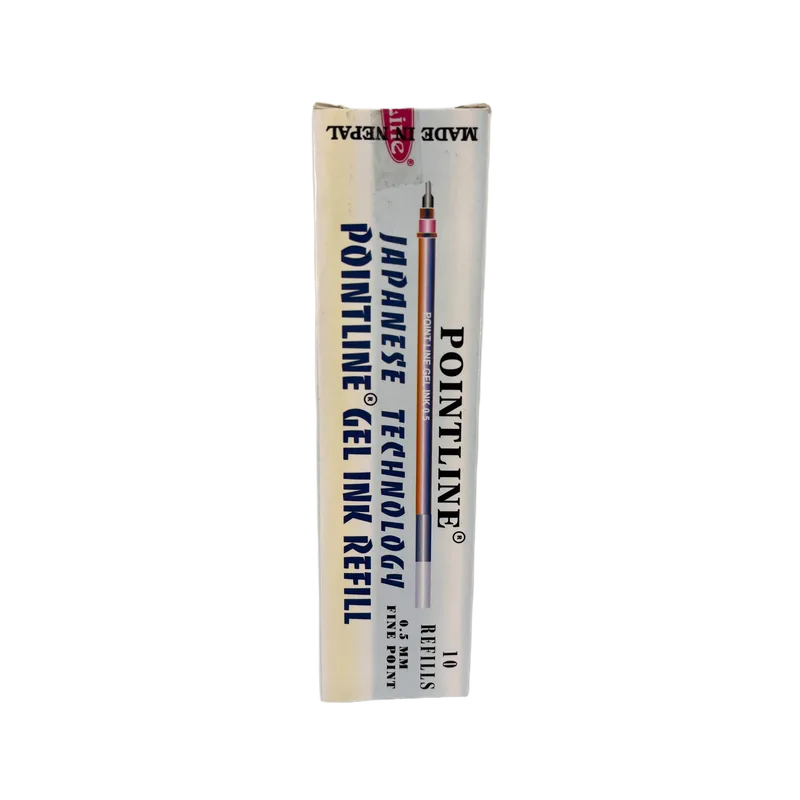 Pointline Gel Ink Refill Black 1 Pack