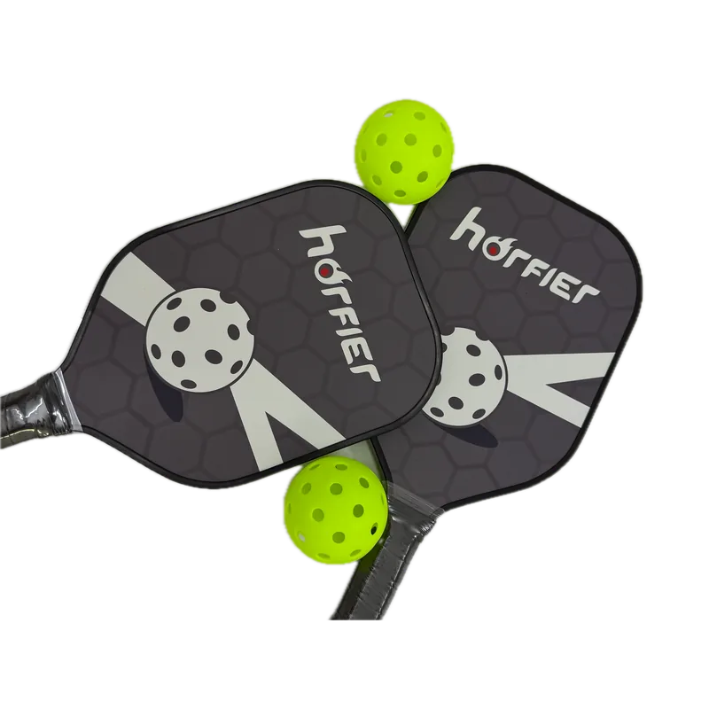 Pickle Ball Set (Paddle and Ball) Black