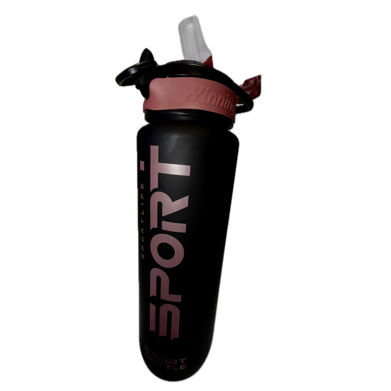 GYM Water Bottles Black