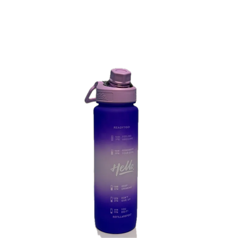 GYM Water Bottles Purple