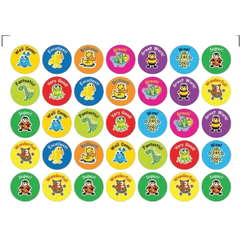 A4 Reward Sticker 1 Pack A4 Sheet