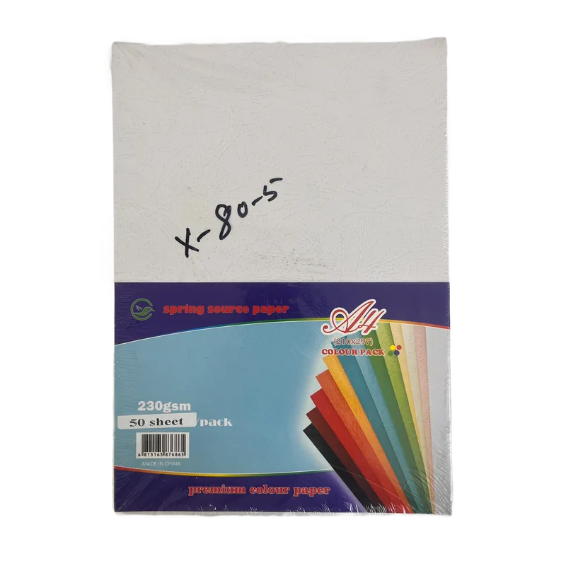 A4 Premium Colour Paper White 1 Pack A4