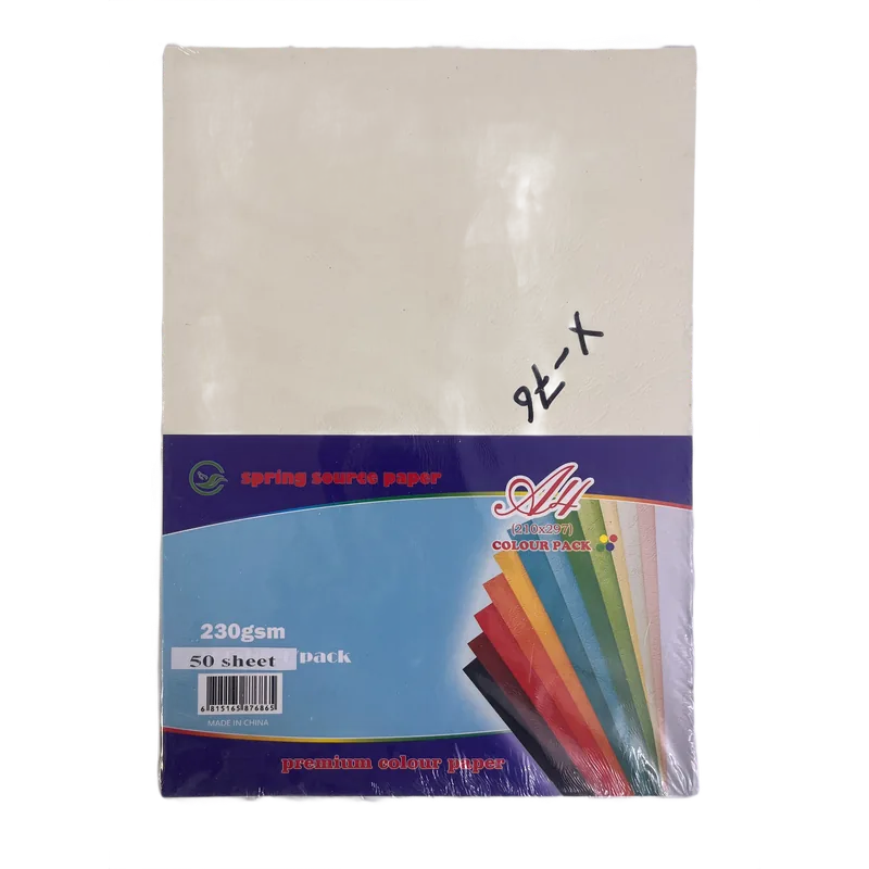 A4 Premium Colour Paper Off-White 1 Pack A4