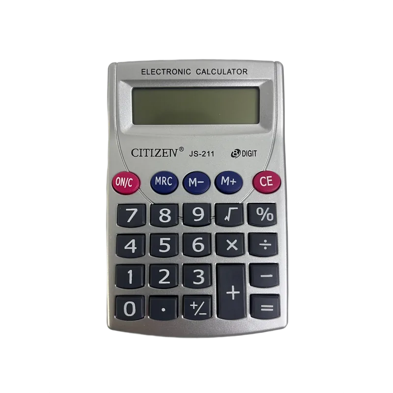 CITI.ZETV Electronic Calculator JS-211 Grey