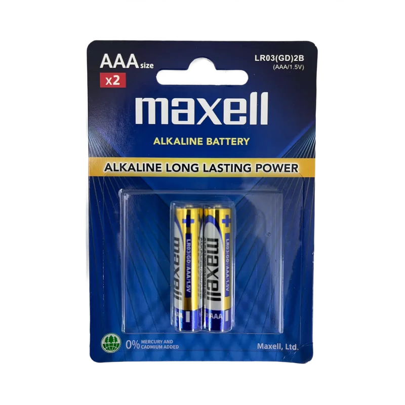 Maxell Alkaline Battery AAA 1 Pack