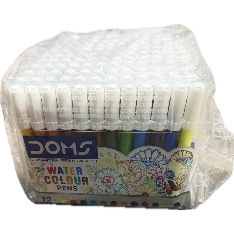 DOMS Water Colour Pens Half (No.3497)