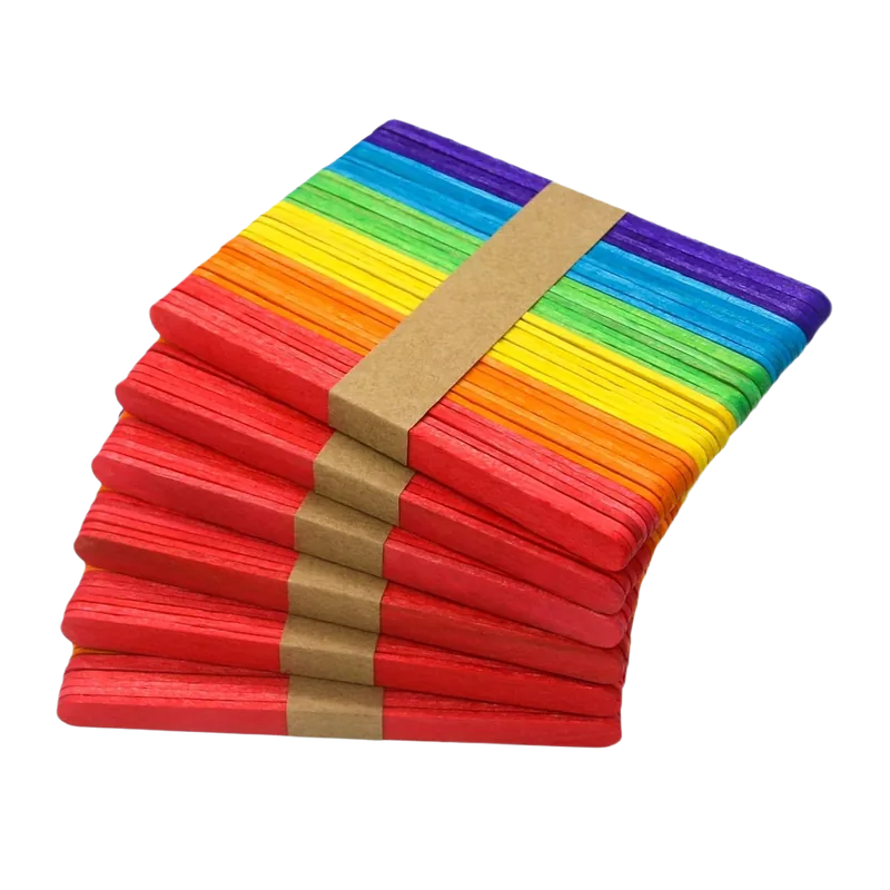 Wooden Stick Multicolor 1 Pack