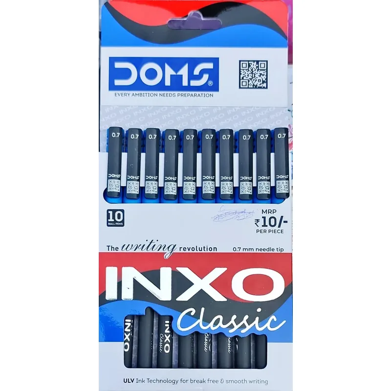 Doms Inxo Classic BallPoint Pen Blue