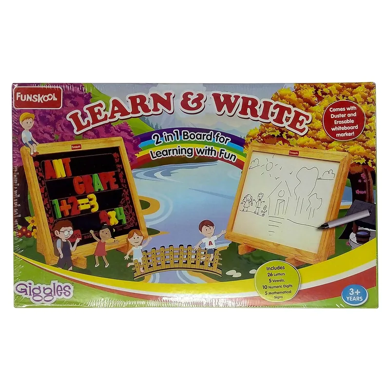 Funskool Learn & Write Board Multicolor