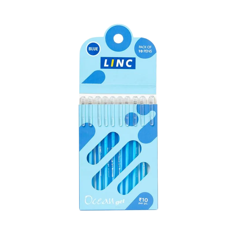 Linc Ocean Gel Pen Blue 1 Pack