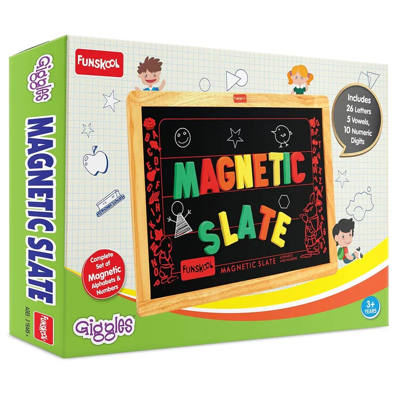 Funskool Magnetic Slate Multicolor
