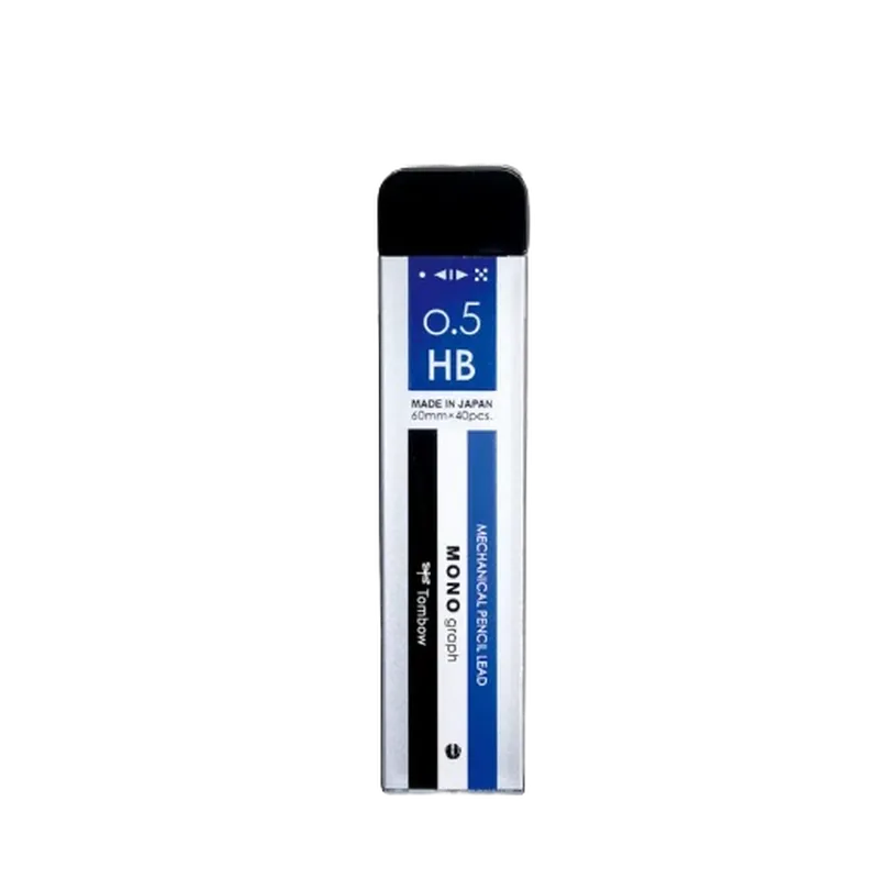 Tombow Mono Graph Leads HB 0.5mm 1 Tube Black