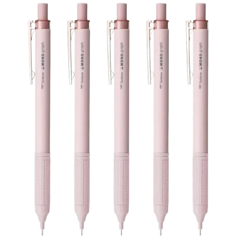 Tombow Mechanical Pencil Mono Graph Lite 0.3mm Grayish Pink
