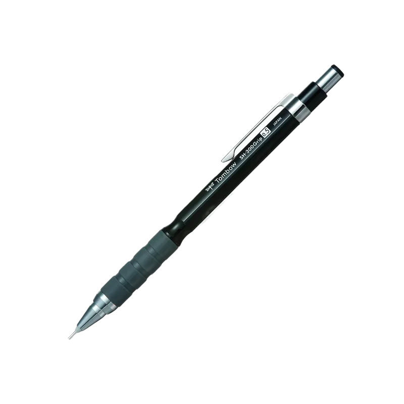 Tombow Mechanical Pencil SH-300 Grip 0.7mm Black