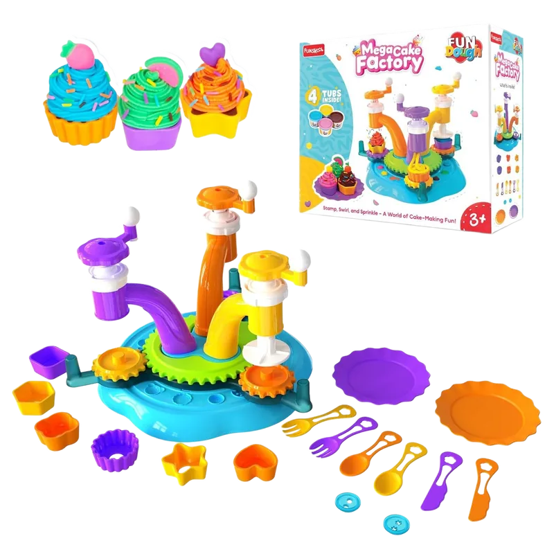 Funskool Mega Cake Factory Multicolor