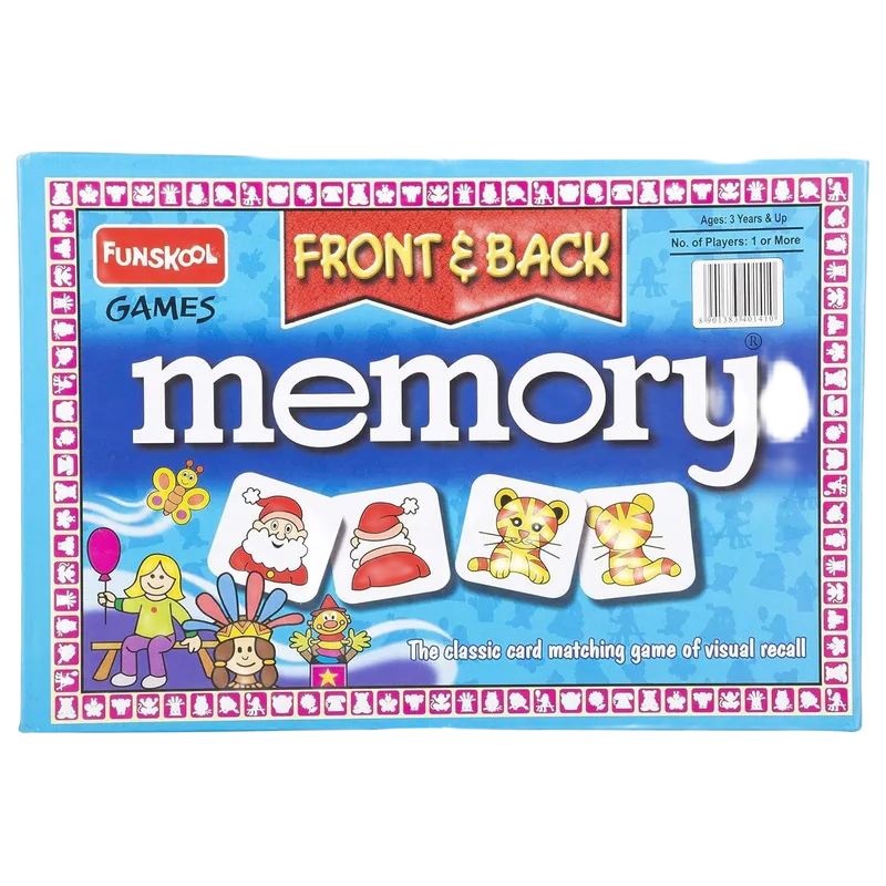 Funskool Memory Game Front & Back Multicolor