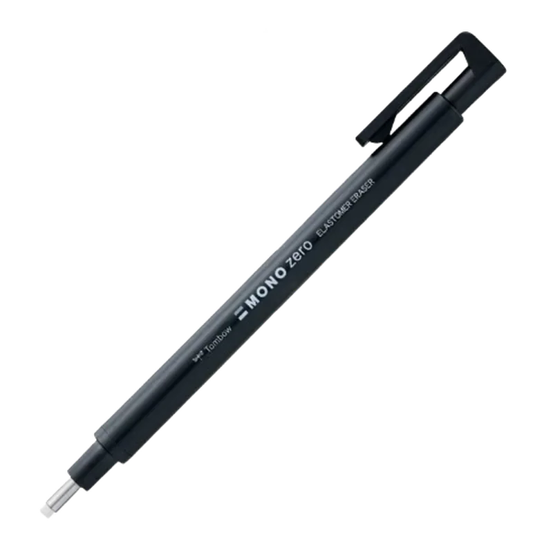Tombow Mono Zero Eraser Pen Type Fine Rubber Tip Black