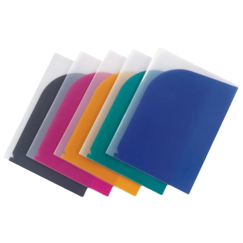 Comix Multi-Pocket Folder Yellow A4