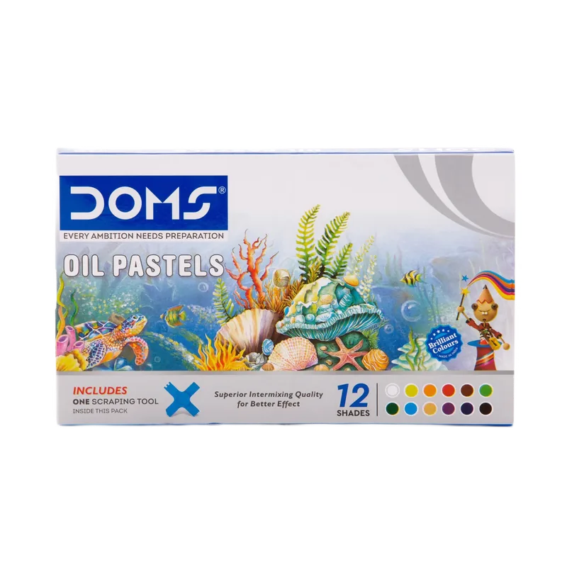 Doms Oil Pastels 1 Pack Assorted