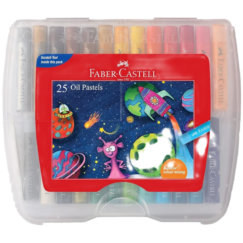 Faber Castell Oil Pastels 25 Shades 1 Pack Assorted
