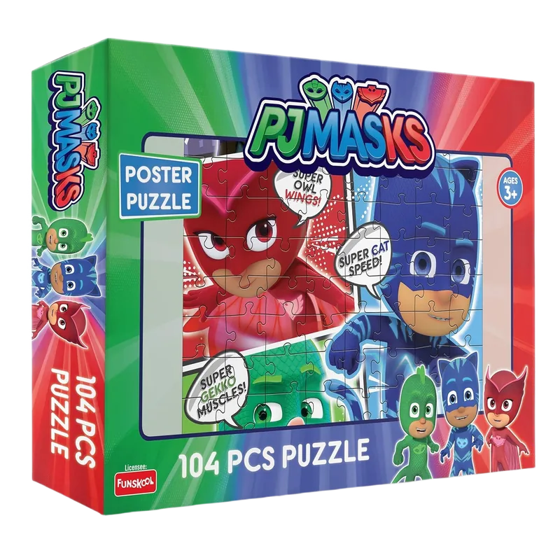 Funskool PJ Masks Puzzle Multicolor