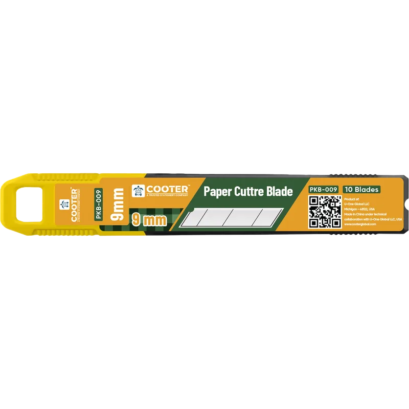 Cooter Paper Cutter Blade 9 mm 10 Tube