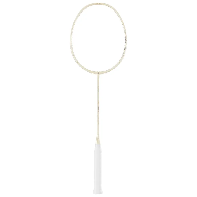 Kawasaki Porcelain Series Badminton Racket QingGuo White/Gold All-around