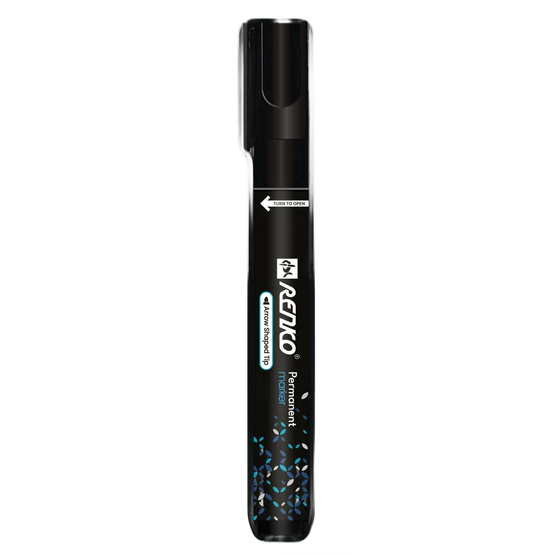 Renko Permanent Marker Pen Black