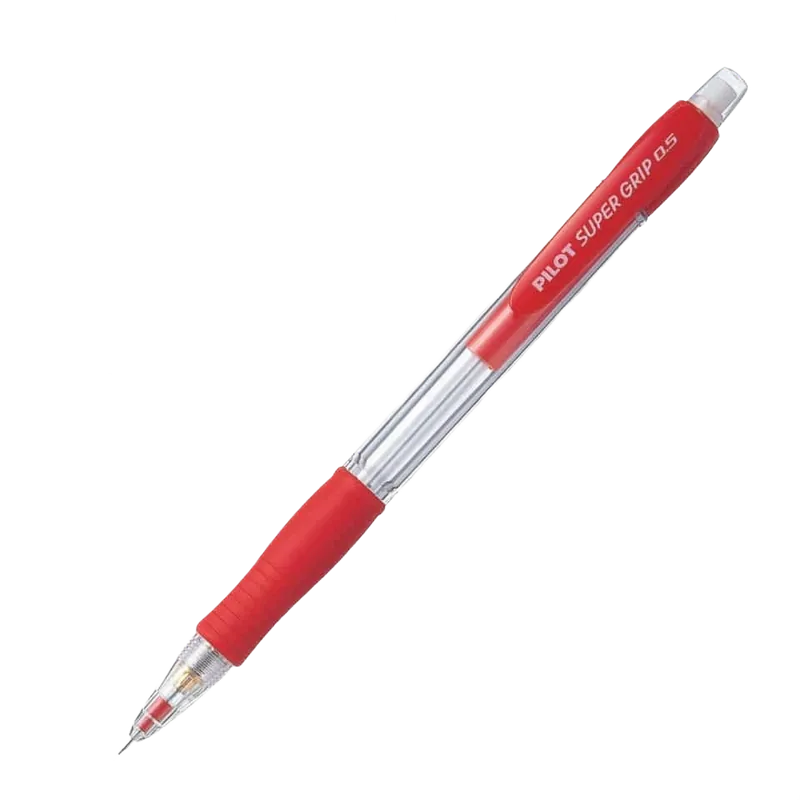 Pilot Super Grip Mechanical Pencil 0.5 mm Red
