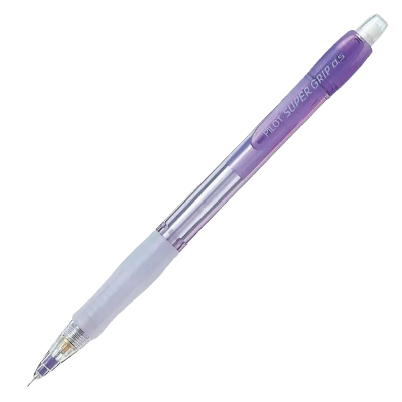 Pilot Neon Super Grip Mechanical Pencil 0.5 mm Violet
