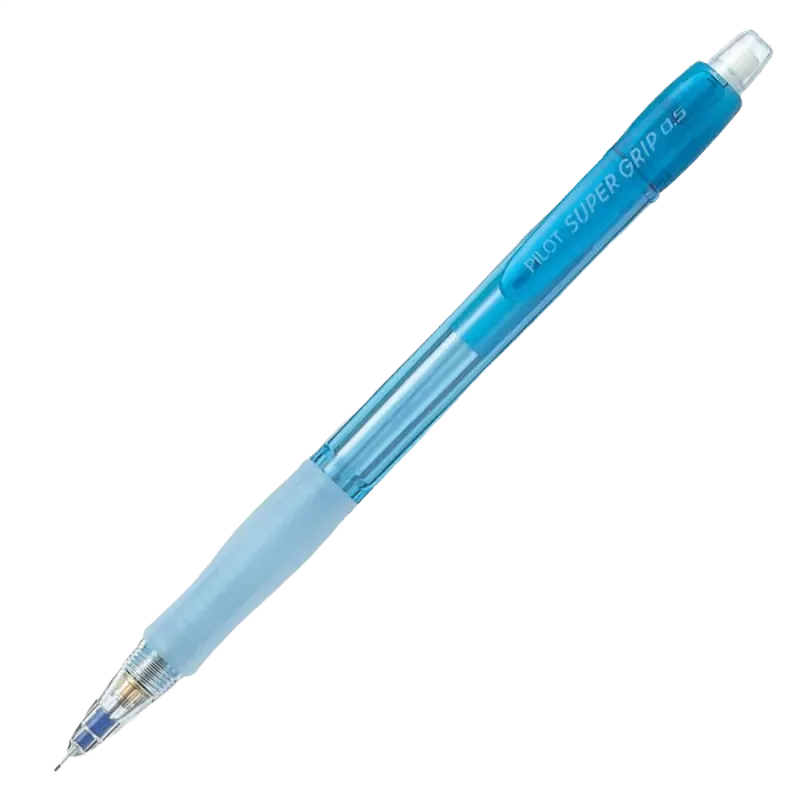 Pilot Neon Super Grip Mechanical Pencil 0.5 mm Blue