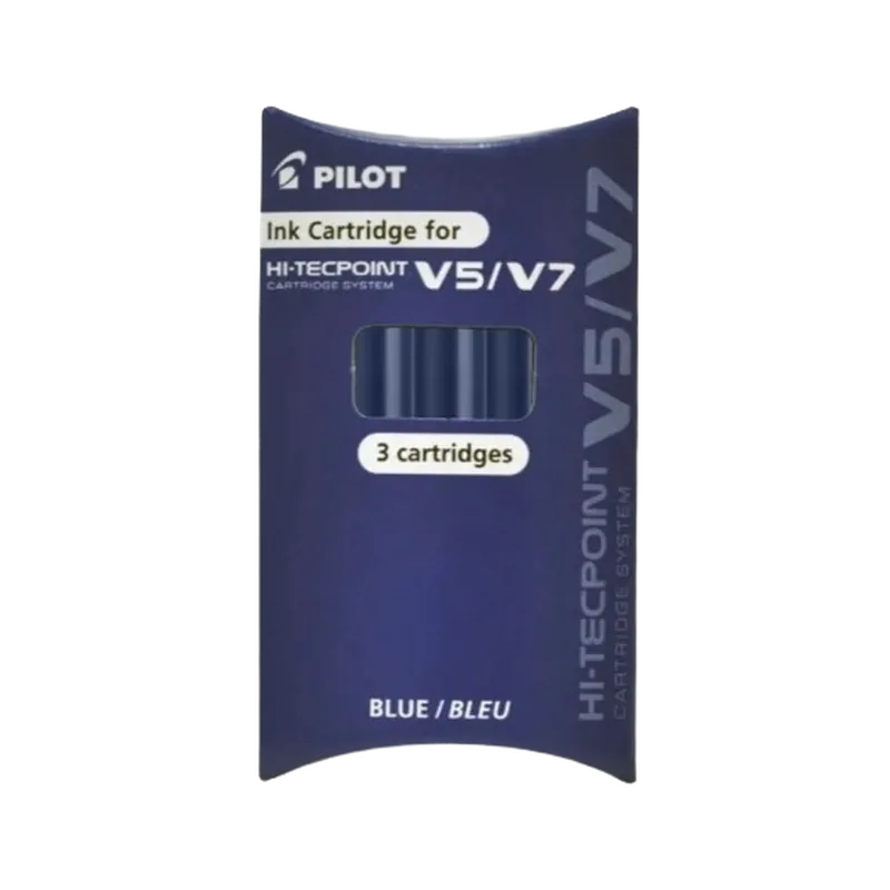 Pilot Hi-Techpoint Ink Cartridge Blue 1 Box