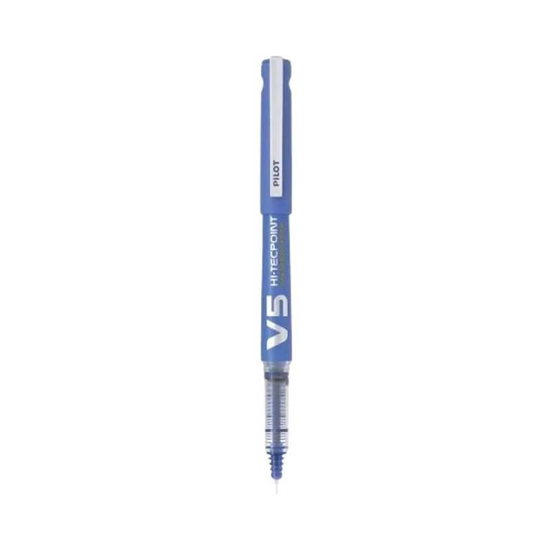 Pilot Hi-Techpoint V5 Cartridge Pen Blue 1 Pack
