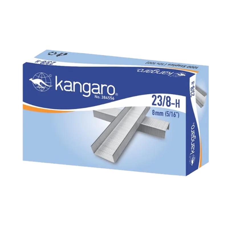 Kangaroo Blue Stapler Pins 23/8 1 Pack