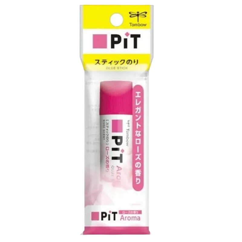 Tombow Glue Stick Pit Hi-Power Pink 1 Pack Small