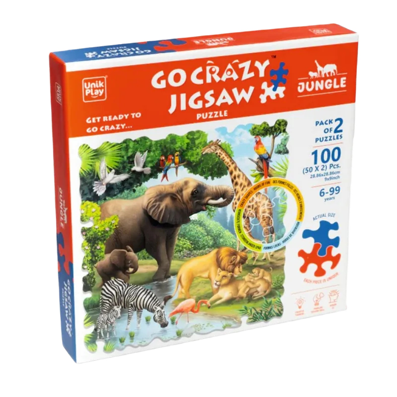 Crazy Jigsaw Puzzle Jungle