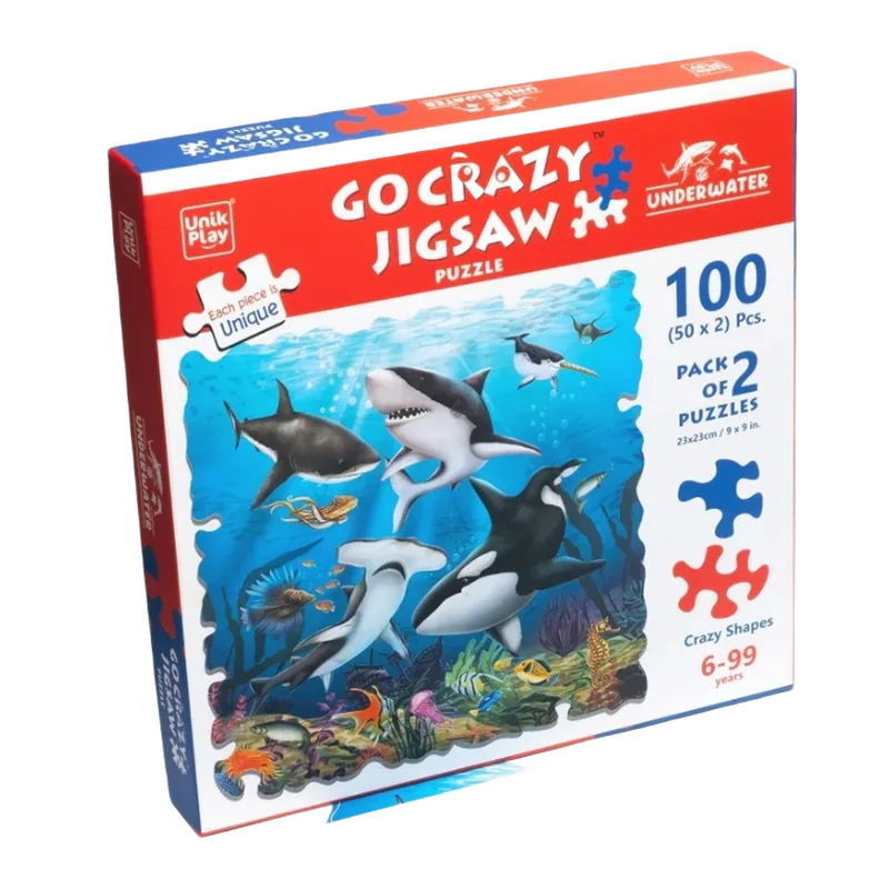 Crazy Jigsaw Puzzle Underwater