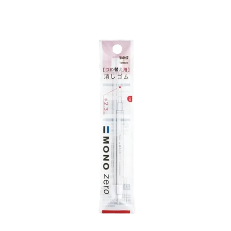 Tombow Refill for Mono Zero Eraser Pen Type Fine Rubber Tip 5 Pack White