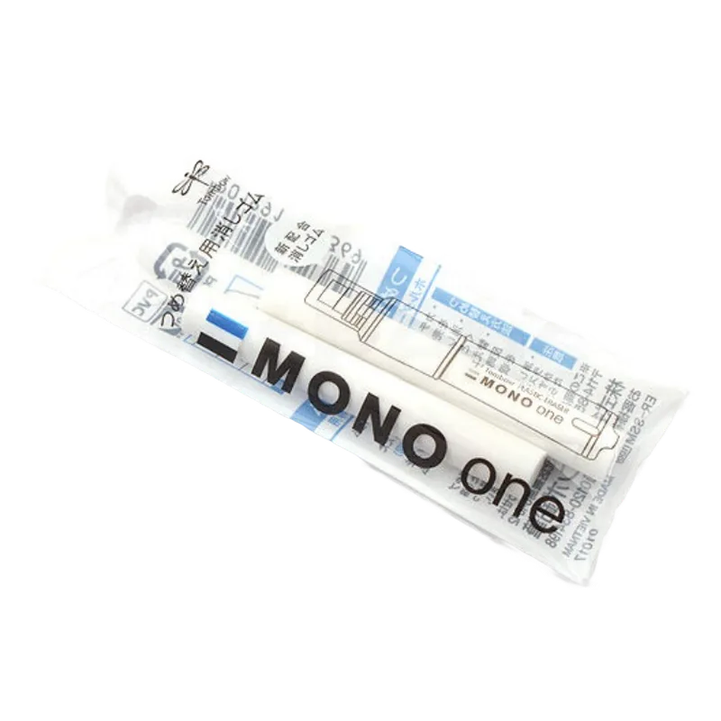 Tombow Refill for Short Holder Eraser 10 Pack White