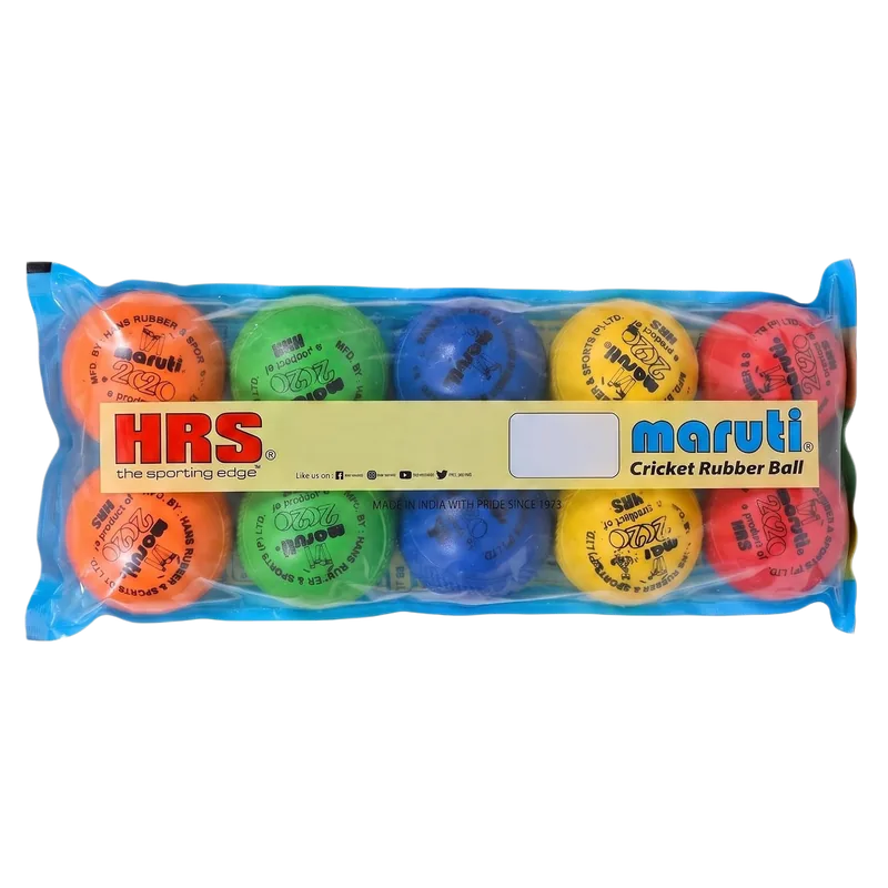 HRS Maruti Rubber Ball 1 Pack Multicolor