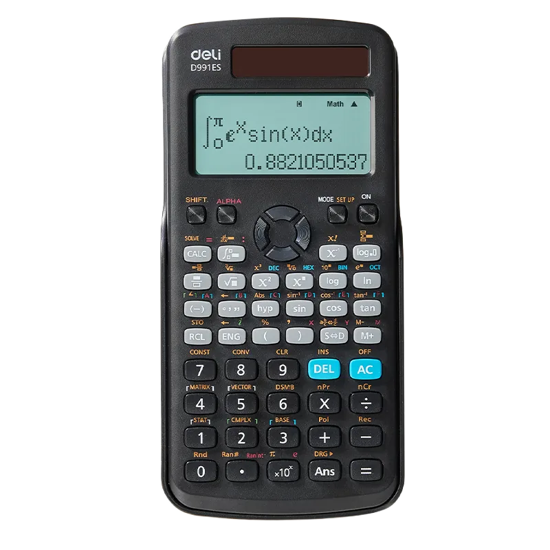 Deli Calculator ED991ES Black