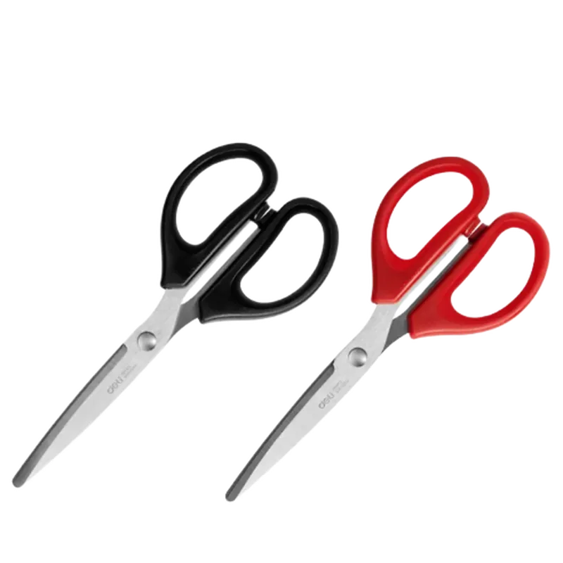 Deli Scissors 6.25 Inch Red 6.25 Inch/160 mm