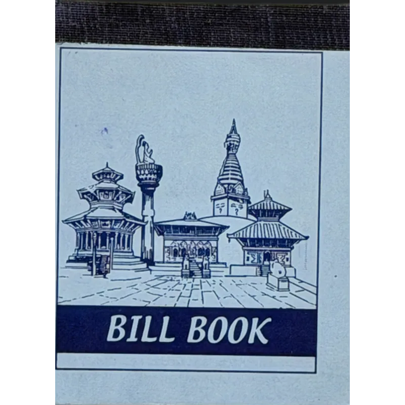 Apollo Printed Bill Book Duplicate Single Small 12 Piece 40 x 2 Sheets (160 Pages)