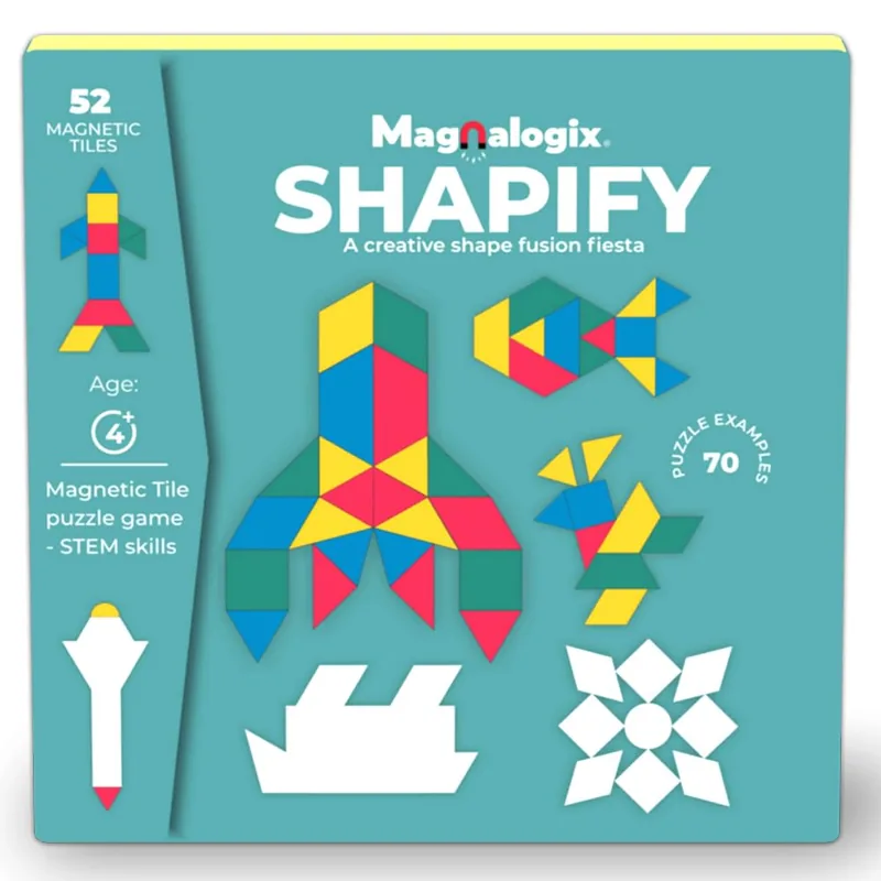 Toykraft Magnalogix Shapify Multicolor