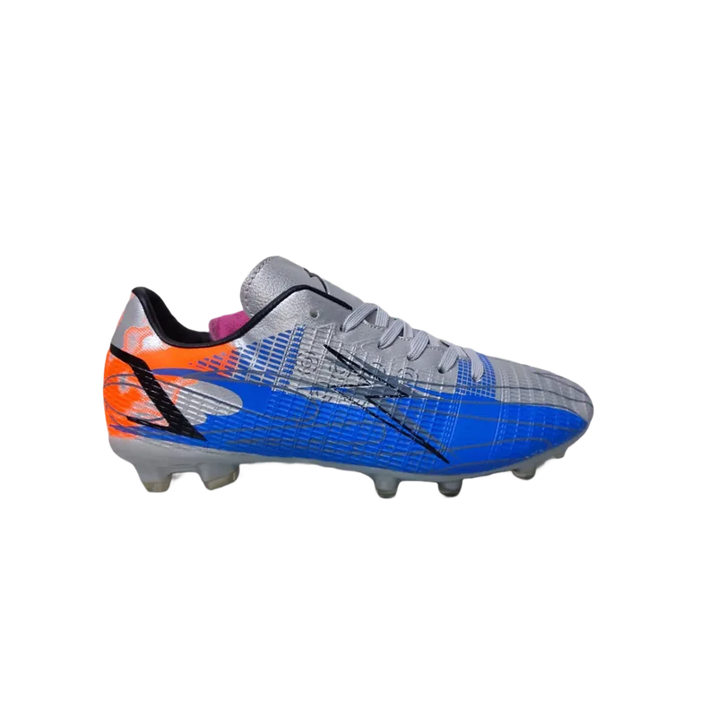 Football Shoes Silver & Blue 42 EUR 1 Pair
