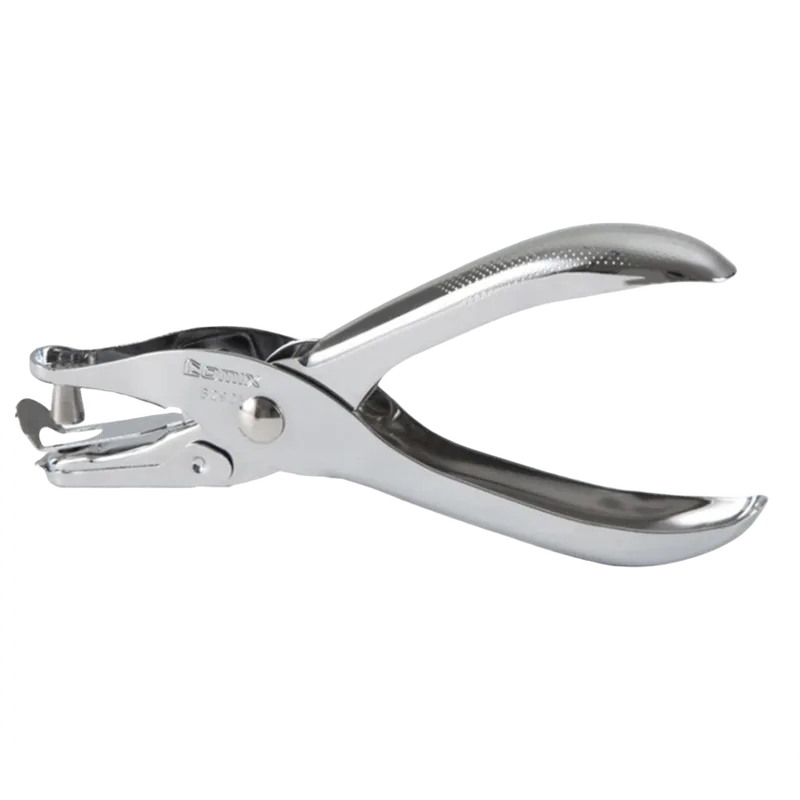 Comix Single Hole Punch Silver