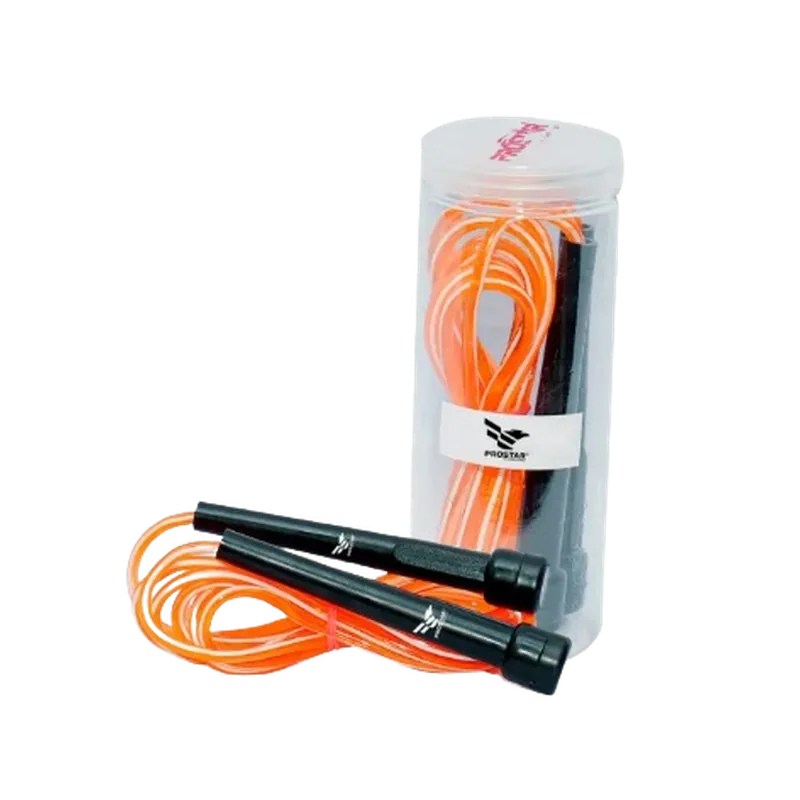 Prostar Skipping Rope - Super | Slim PVC Plastic handle | For Men & Women | Jump Rope for Cardio, Weight Loss, Fitness & CrossFit | Ideal for Home & Gym Workouts | Code: PSSR-003