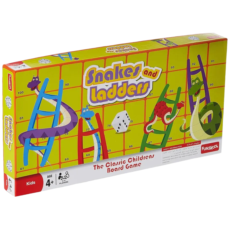 Funskool Snakes & Ladders Multicolor