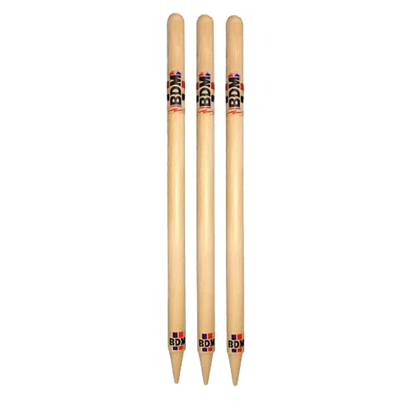 BDM Cricket Stump Set Beige